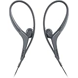 ソニー イヤホン MDR-AS410AP : 防滴/スポーツ向け リモコン・マイク付き ブラック MDR-AS410AP B