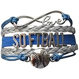 ソフトボールbracelet- Girlsソフトボールジュエリー – Perfectソフトボールプレーヤー、チームと指導者ギフト