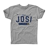 500レベルのローマのJosiユース&キッズTシャツ – ナッシュビルHockeyファンギアNHLの公式ライセンス選手Association – Roman Josi Athletic B