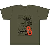 怪獣8号 Tシャツ 黒 保科宗四郎 アニメT 海外公式 Amazon | 怪獣8号 ジロリTシャツ-ピクセルver.-（保科宗四郎） T