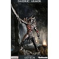 ジ・エルダー・スクロールズV: スカイリム/ ダークエルフ デイドラ アーマー 1/6 スタチュー