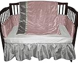 ベビードール寝具クロコダイルベビーベッド寝具セット、ピンク