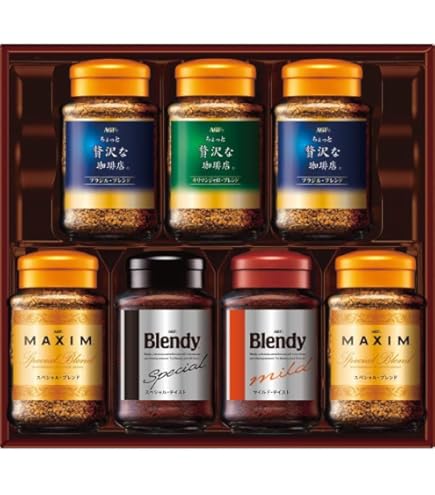 Amazon.co.jp: AGF ギフト インスタントコーヒー バラエティギフト 8本