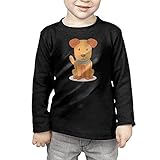 かわいい犬の漫画 子供服 春秋 長袖 Tシャツ トレーナー 丸い襟 キッズ 男の子 女の子 ベビー おしゃれ カジュアル ファッション 可愛い