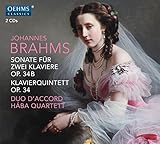 ブラームス:2台ピアノのためのソナタとピアノ五重奏曲[2枚組]
