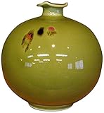 真右ェ門窯 天龍寺青磁花片紋 花器 木箱 354055C804