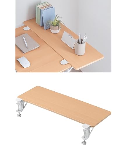 Amazon | Sisyphy デスクエクステンダー 人間工学デスク拡張 80x24cm