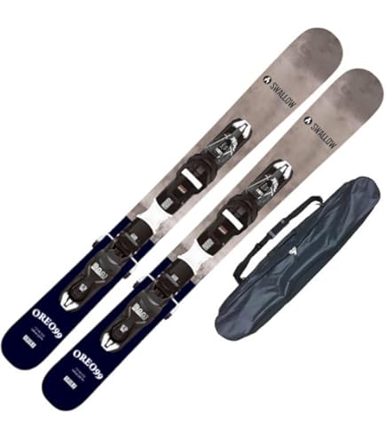 Amazon | ビンディング付きショートスキー SWALLOW OREO 99 BLK+