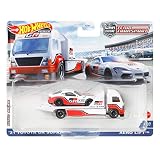 Hot Wheels 1/64 ホットウィール チームトランスポート エアロリフト GR スープラ 2021 AERO LIFT TOYOTA GR SUPRA [並行輸入品]