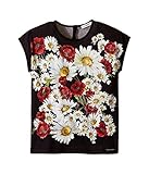 [ドルチェアンドガッバーナ] Dolce & Gabbana Kids ガールズ Fiori T-Shirt (Toddler/Little Kids) トップス White Flower Print