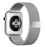 純正 アップルウォッチ Apple Watch ミラネーゼループ バンド (42mm, シルバー)