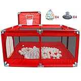 バスケットボールのフープとボールの折り畳み式ポータブルベビープレイペンター子供の子供たちは、ペンルームのディバイダーオックスフォードクロス8のサイドパネルを再生する