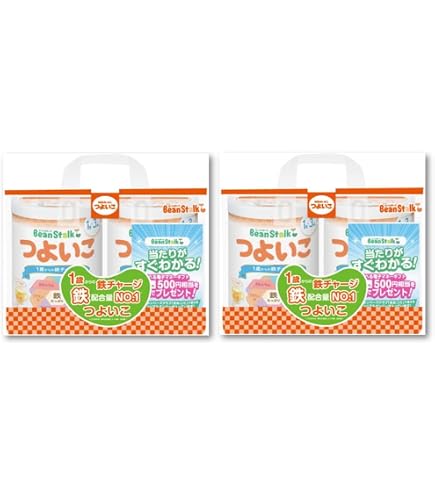 Amazon.co.jp: ビーンスタークつよいこ大缶2缶パック 800gx2 : 食品