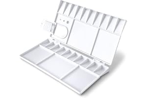 DFsucces パレット 水彩 絵の具パレット プラスチック 水彩、油絵 などの 絵画にです 20色用 (20色)