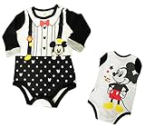 Disney ディズニーベビー服 長袖 なりきりロンパース ミッキーマウス 70ｃｍ