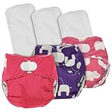 Diaper Safari Pocket Diaper- H&L - Girl by Diaper Safari