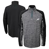 Philadelphia EaglesユースNFL「Paramount " 1 / 4 Zipプルオーバースウェットシャツ XL グレイ