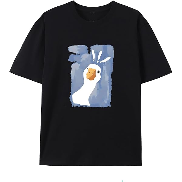 Amazon | バナナアヒル。おかしいから人形の動物 Tシャツ | Tシャツ