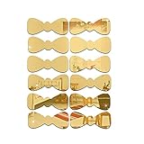 蝶結び ミラー ウォール ステッカー 可愛な 可愛な蝶結び 壁飾り 部屋装飾 プレゼント かわいい ウォールステッカー ウォールペーパー おしゃれ 割れない鏡 [ミラー] ・安全 フィルム・シールタイ