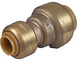 SharkBite U050LFA 1/4-Inch by 1/2-Inch Reducing Coupling Retail Packaging [並行輸入品]