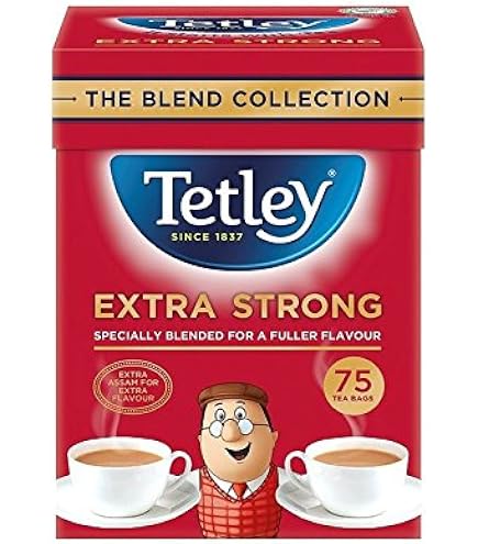 Amazon.co.jp: Tetley - Extra Strong Tea 80 Bags - 250g : 食品