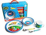 Goodnight Moon 5 pieces Dish, Bowl, Cup, Fork & Spoon Gift Set by Gift Sets for Kids