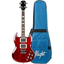 Amazon.co.jp: フライトウクレレ Flight Rock Series エレキウクレレ(4  