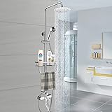 銅の温水と冷水の蛇口シャワーノズル混合シャワーシャワーセット