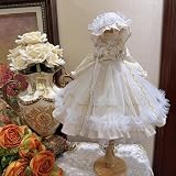 HAMRETHYPPZ 1/4 1/6 1/3 BJD　 球体関節人形 ドレス ドール　コスチューム　人形メイド服 球体関節人形着せ替え白いプリンセススカート、かわいいプリンセススカート、メイドスカート、かわいいスカート、かわいいスカートセット (ヘッド、素体は含まりません) (1/6)