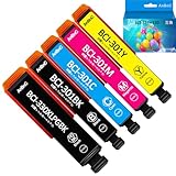 【AnBnC】BCI-331+330/5MP 5色パック 大容量 331XL 330XL 互換インクカートリッジ 対応機種:TS8530 TS8630 TS8730 TS8830