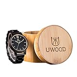 (Wooden Watch)ウッドウォッチ 2016新しい木製腕時計 アナログ時計 夜光付　天然木 手作り 人気プレゼント 生活防水機能 竹の木ケース 環境に優しい ファッション カジュアル メンズ　