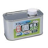 【300g お試し缶 材料のみ】 庭 の 砂利・ 土を固める接着剤 【 かんたん固まるくん 】 スプレー して固まる土固まる砂利 に固まる樹脂 アーバンテック【代不】