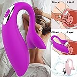 女性 バイブレーター デュアルモータ 充電式 振動棒 エロおもちゃ Gポイント スーパー刺激 低騒振動 高潮 セックス玩具 Wearable Vibrator 大人のおもちゃ 5色のオプション Rac
