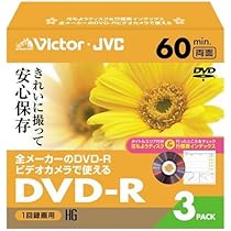 Amazon.co.jp: Victor ビデオカメラ用8cmDVD-R ハードコート 60