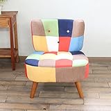 ソファー 1人掛け パッチワークソファ カラフル 1Pソファ パッチワーク 1人掛け モダン ソファ