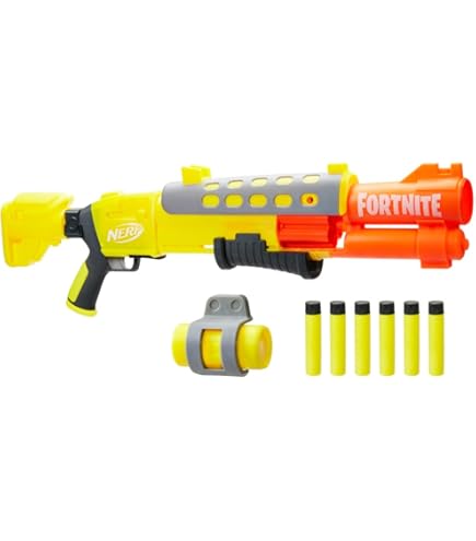 Amazon.co.jp: NERF Fortnite Heavy SR Blaster, Longest Fortnite