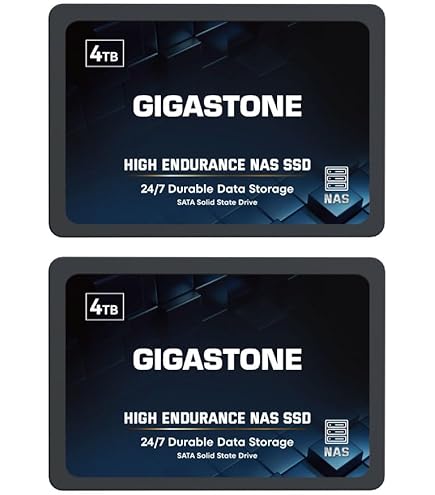 GIGASTONE SSD 2TB NAS SSD (2パック) TLC 3D 並行輸入 【NAS SSD 御勧め】GIGASTONE 2TB NAS TLC 3D NAND