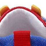 EOZY ベビー シューズ キャンバス ファーストシューズ 可愛い キッズ靴 女の子 男の子 赤ちゃん 歩行練習用 スニーカー 春秋 ブルー 内寸14cm