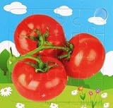 Wood Puzzle Child Care Jigsaw Children's toys Baby puzzle Tomatoes by Update Everyday