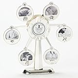 Roman Inc. Caroline Collection 12.75 H Musical Ferris Wheel Picture Frame Plays Rock-A-Bye Baby 1088