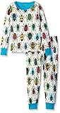 Hatley ハットレイ 男の子 昆虫柄パジャマ 90cm、2Y(89cm) マルチカラー 綿100% PJABETL001