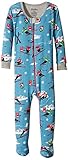 Hatleyベビー男の子足付きカバーオール カラー: ブルー