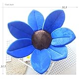 GnasusuB Blooming Bath Baby Bath ベビーバス ひまわり 沐浴マット ブルーミングバス - ベビーバス (こんぺき-Navy blue)