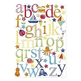 JoJo Maman Bebe Wall Stickers, Alphabet [並行輸入品]