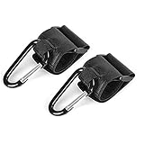 Rebias ベビーカー フック 荷物フック 万能フック マジックテープ カラビナ 荷物 マルチフック ２個セット NS-CARAHOOK