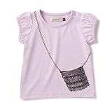 D.fesense トロンプルイユパフTシャツW/ 90cm /ラベンダー AP703386290