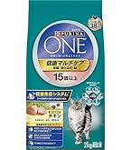 ピュリナワンキャット ドライ 健康マルチケア 11歳以上用チキン 440g×19 ピュリナワン キャットフード ドライ健康マルチケア 11歳以上 サーモン