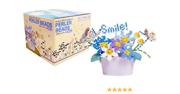 Amazon パーラービーズ フラワーアート Smile メイキングトイ おもちゃ