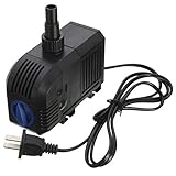 (キッズ ハウス)KIDS HOUSE HJ-1500 調整可能な水中ウォーターポンプ 25W 1500L / h / 400GPH(調節可能)