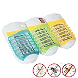 ixaer　コンセント式　LED電撃殺虫器　蚊取り　虫よけ　昆虫の害虫キラー　360度シャットアウト　お子様やペットにも安心！夜間ライト兼用 (110Ｖ)